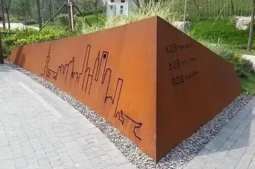 围场耐候钢挡土墙